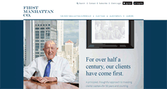 Desktop Screenshot of firstmanhattan.com